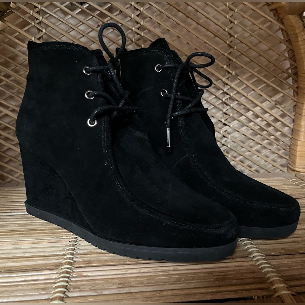 Women’s Michael Kors Tamara Suede Wedge Boots